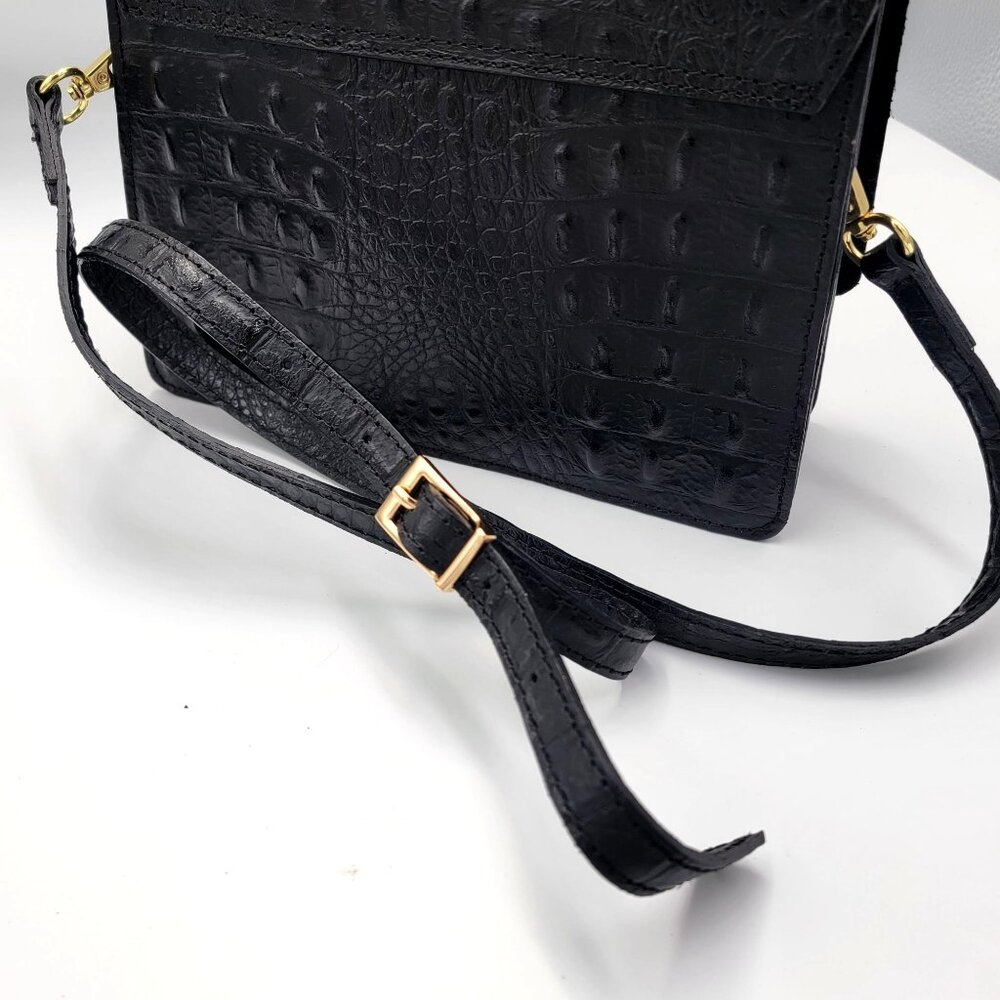 House of Harlow 1960 Leather Crossbody Bag with Snake Handle - Picture 16 of 16
